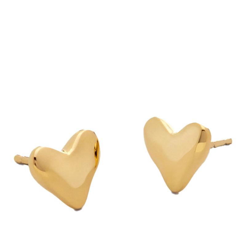 Monica Vinader Heart Stud Earrings