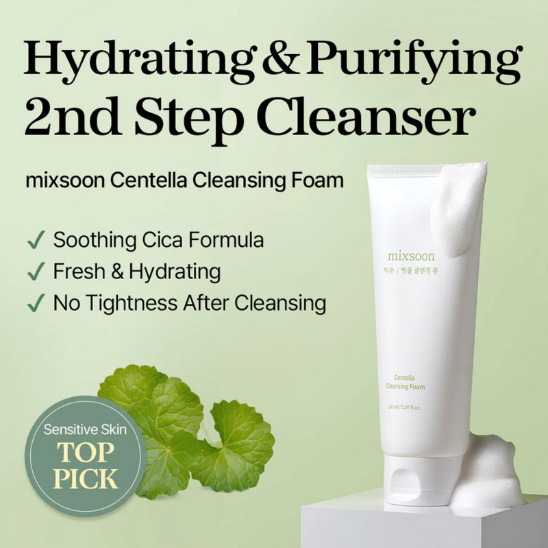 mixsoon Centella Cleansing Foam 150ml