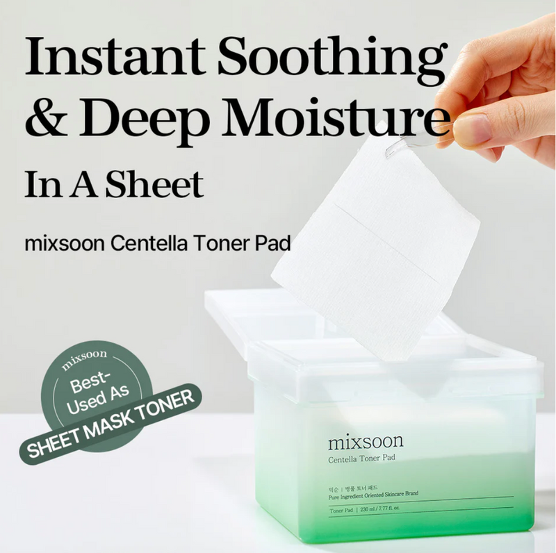 mixsoon Centella Toner Pad (120ea)