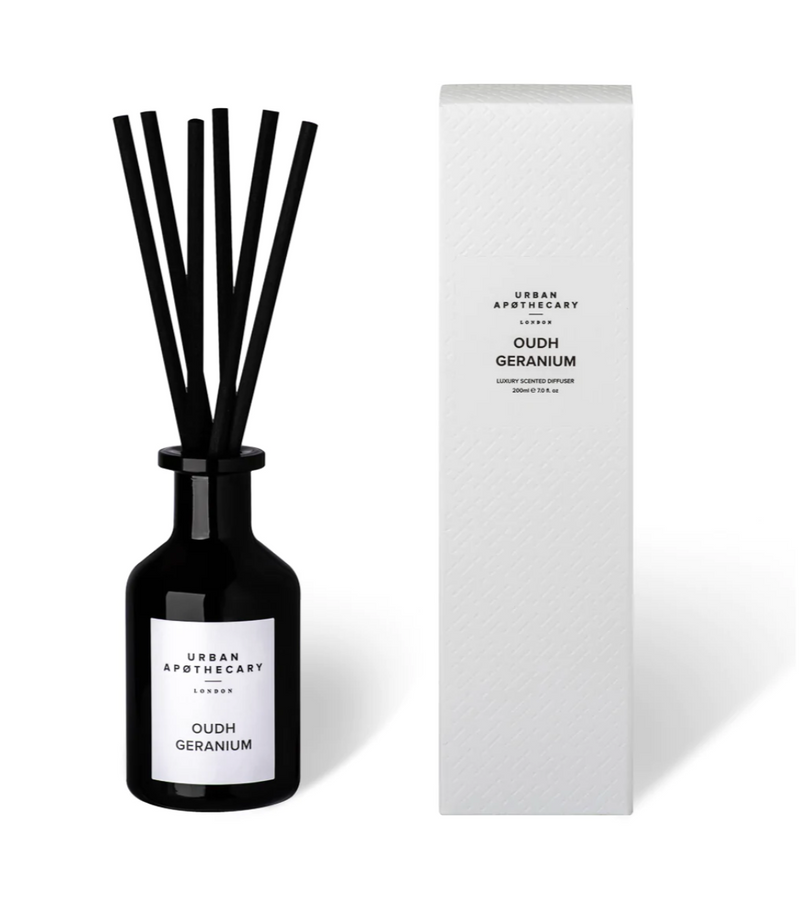 Urban Apothecary Oudh Geranium Signature Diffuser 200ml